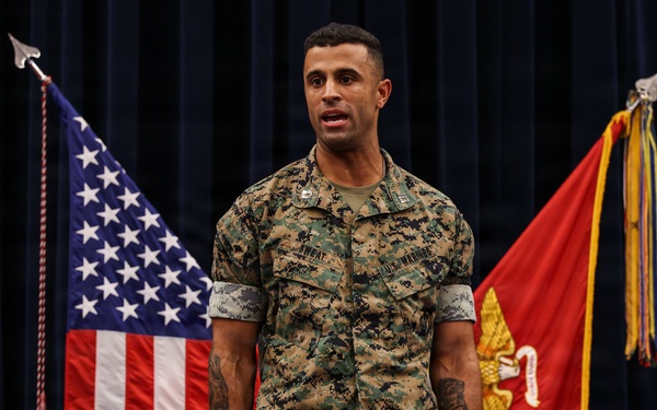 Alpha Co. Change of Command Ceremony