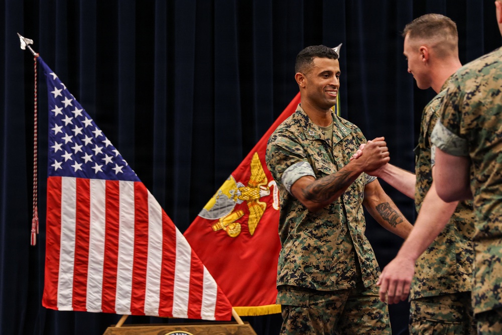 Alpha Co. Change of Command Ceremony