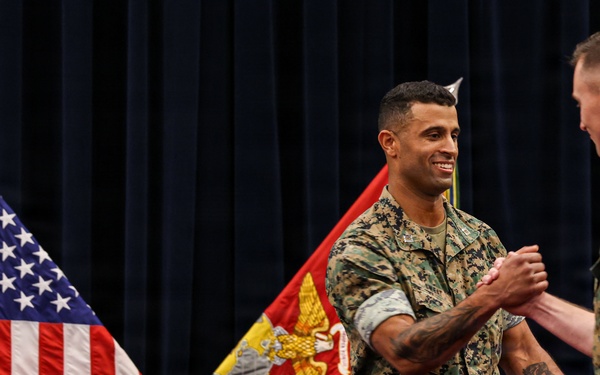 Alpha Co. Change of Command Ceremony