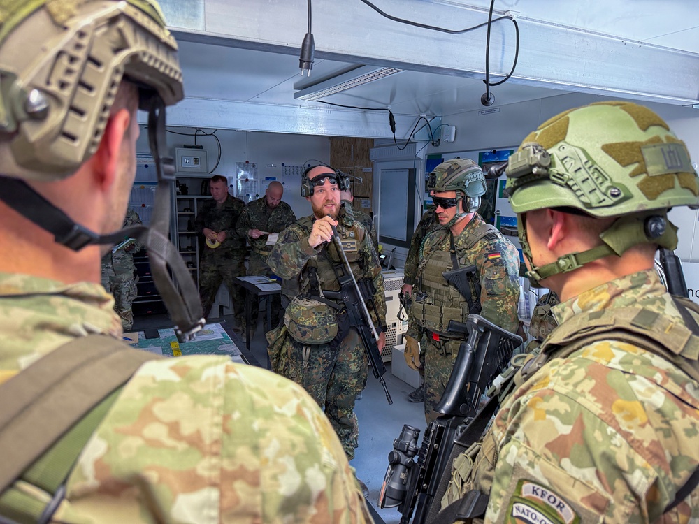 KFOR RC-E soldiers strengthen force protection during base exercise