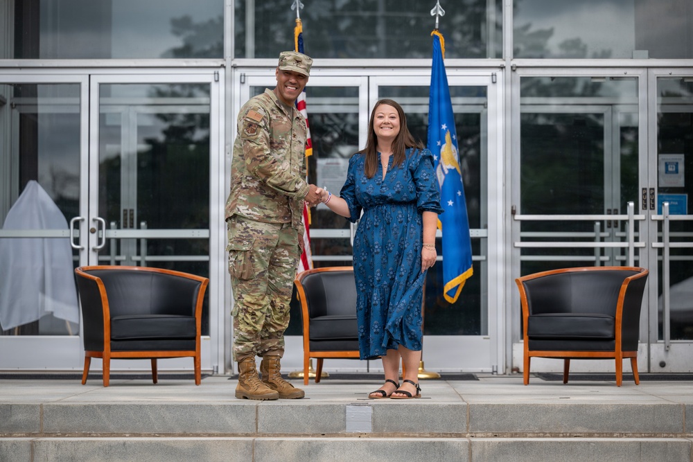 AEDC leaders induct second class of Arnold AFB Honorary Commanders