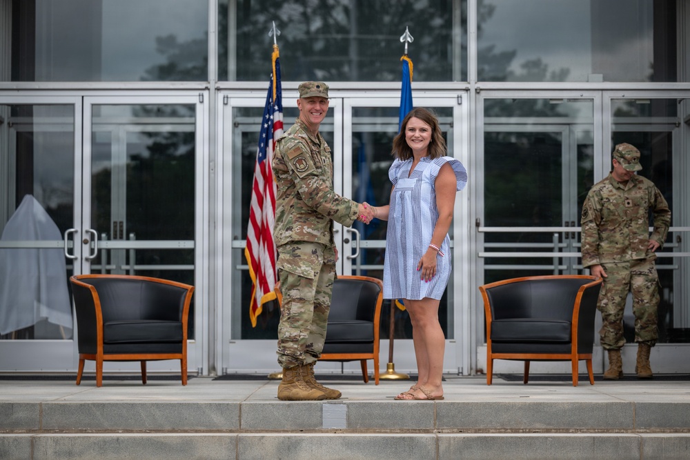 AEDC leaders induct second class of Arnold AFB Honorary Commanders