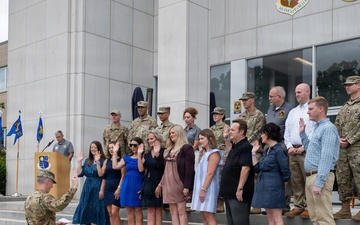 AEDC leaders induct second class of Arnold AFB Honorary Commanders
