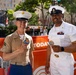 U.S. Marines and Sailors attend the TODAY Show for INR250