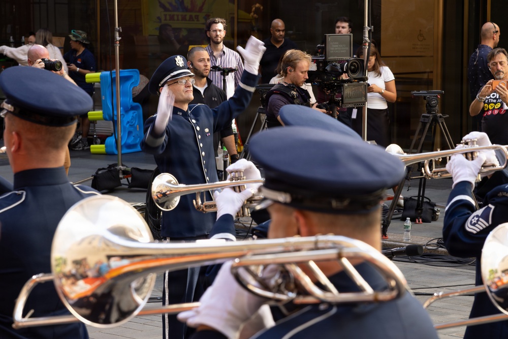 U.S. Marines and Sailors attend the TODAY Show for INR250
