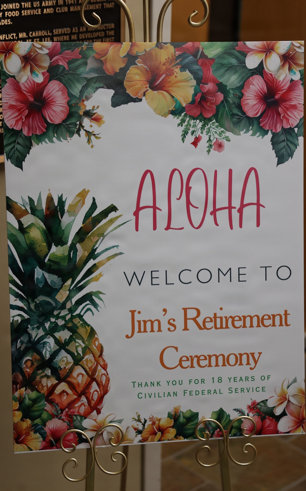 IMCOM honors G8 Acquisitions Chief Jim Rankin during his retirement