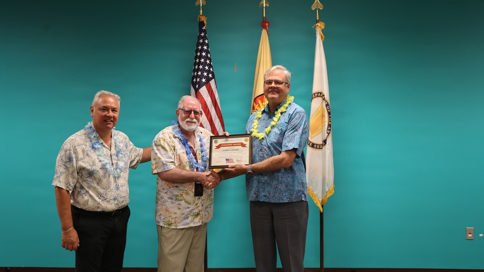 IMCOM honors G8 Acquisitions Chief Jim Rankin during his retirement