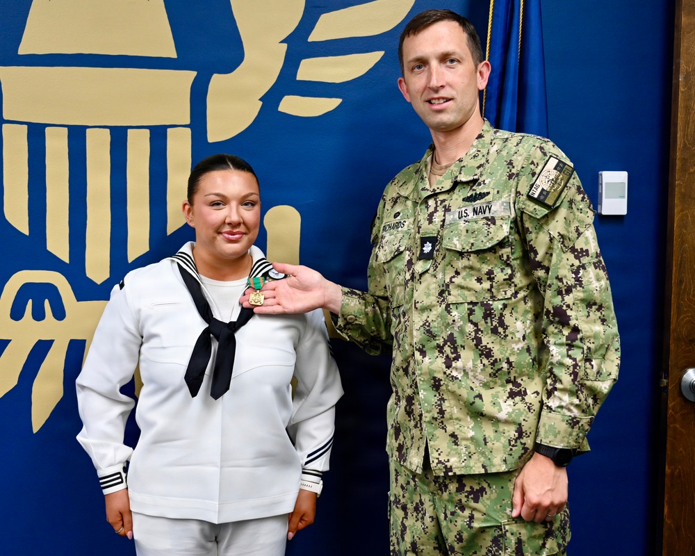 NC1 Guymon &amp; LS2 Streicher Farewell Ceremony
