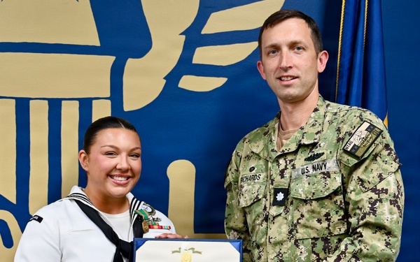 NC1 Guymon &amp; LS2 Streicher Farewell Ceremony