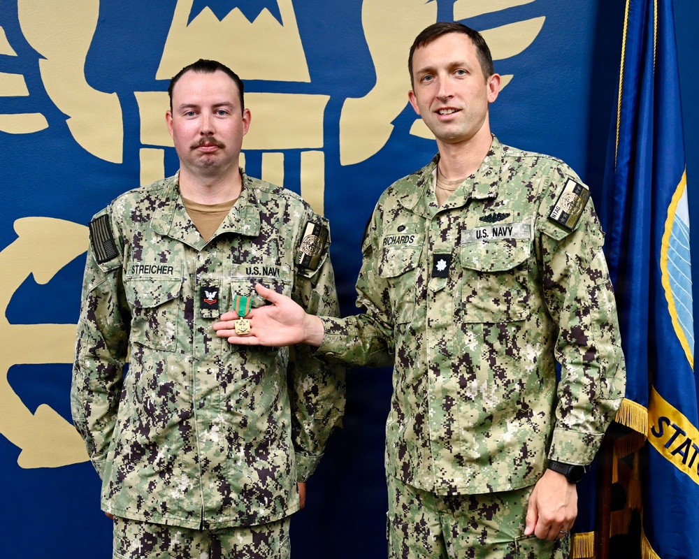 NC1 Guymon &amp; LS2 Streicher Farewell Ceremony