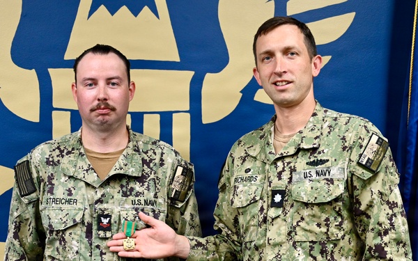 NC1 Guymon &amp; LS2 Streicher Farewell Ceremony