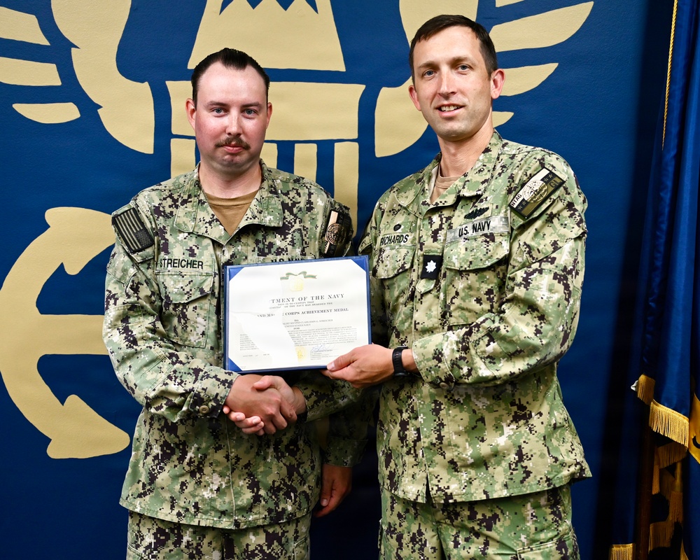 NC1 Guymon &amp; LS2 Streicher Farewell Ceremony