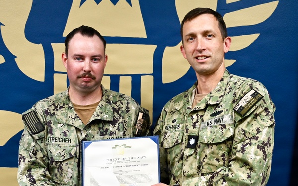 NC1 Guymon &amp; LS2 Streicher Farewell Ceremony