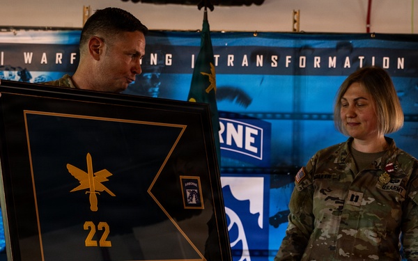 22nd MPAD Change of Command