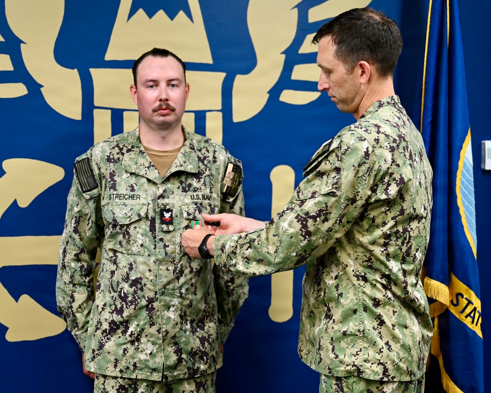 NC1 Guymon &amp; LS2 Streicher Farewell Ceremony