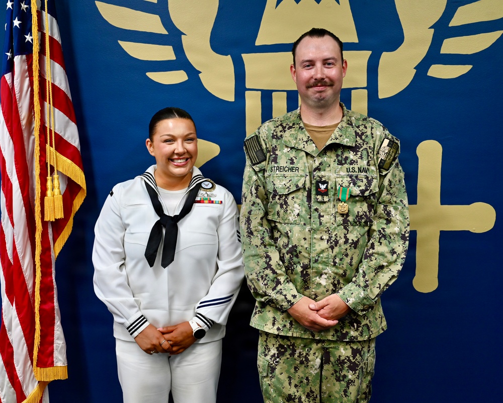 NC1 Guymon &amp; LS2 Streicher Farewell Ceremony