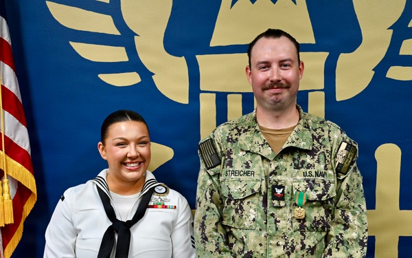 NC1 Guymon &amp; LS2 Streicher Farewell Ceremony
