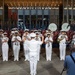 The U.S. Navy Ceremonial Band performs at Fox and Friends morning show