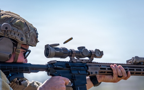 Airmen refine combat marksmanship during live-fire training