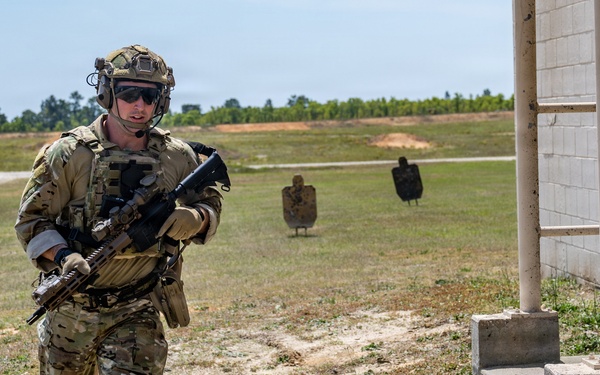 Airmen refine combat marksmanship during live-fire training
