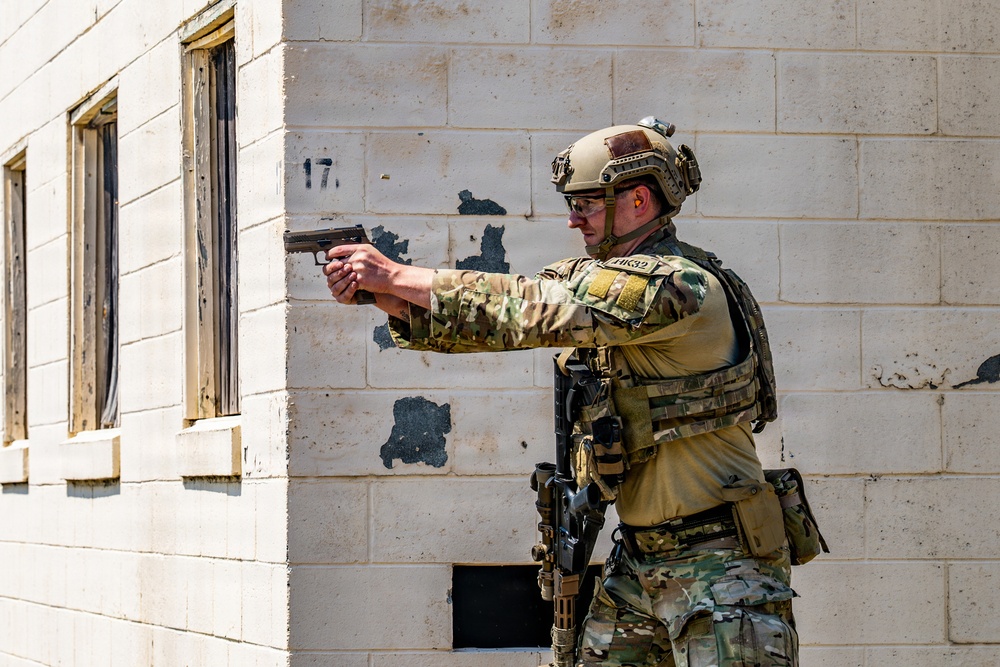 Airmen refine combat marksmanship during live-fire training