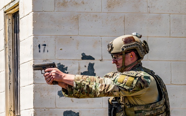 Airmen refine combat marksmanship during live-fire training