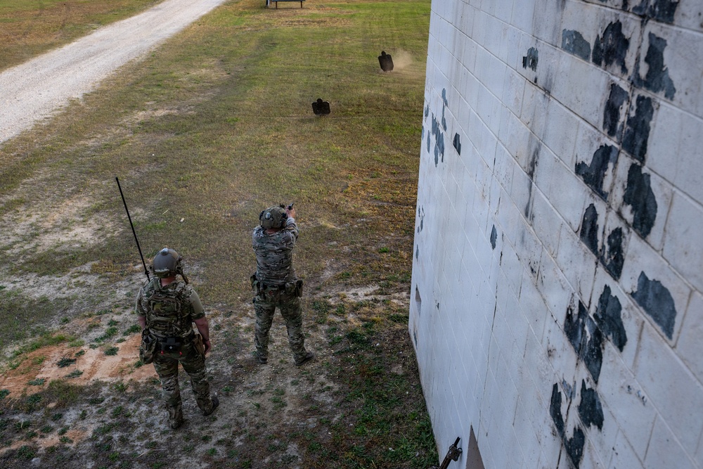 Airmen refine combat marksmanship during live-fire training