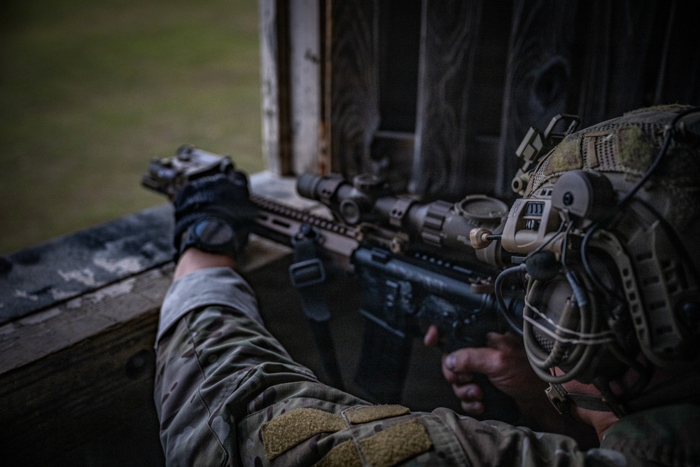 Airmen refine combat marksmanship during live-fire training