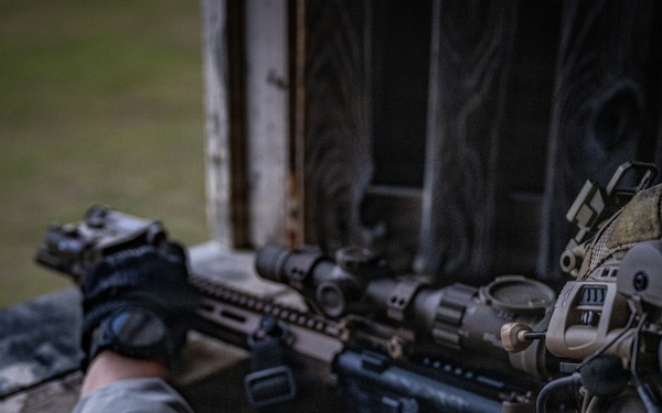 Airmen refine combat marksmanship during live-fire training