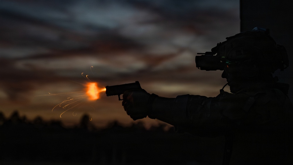 Airmen refine combat marksmanship during live-fire training