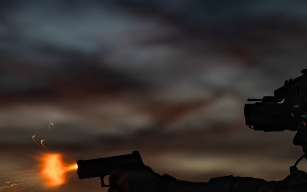 Airmen refine combat marksmanship during live-fire training