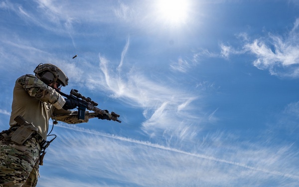 Airmen refine combat marksmanship during live-fire training