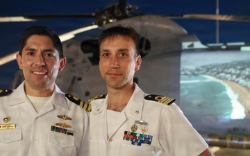 Peruvian, Italian Navy commanders reunite at RIMPAC after 19 years