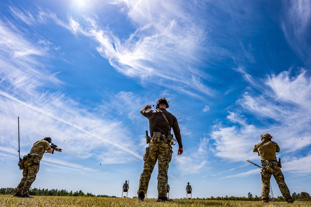 Airmen refine combat marksmanship during live-fire training