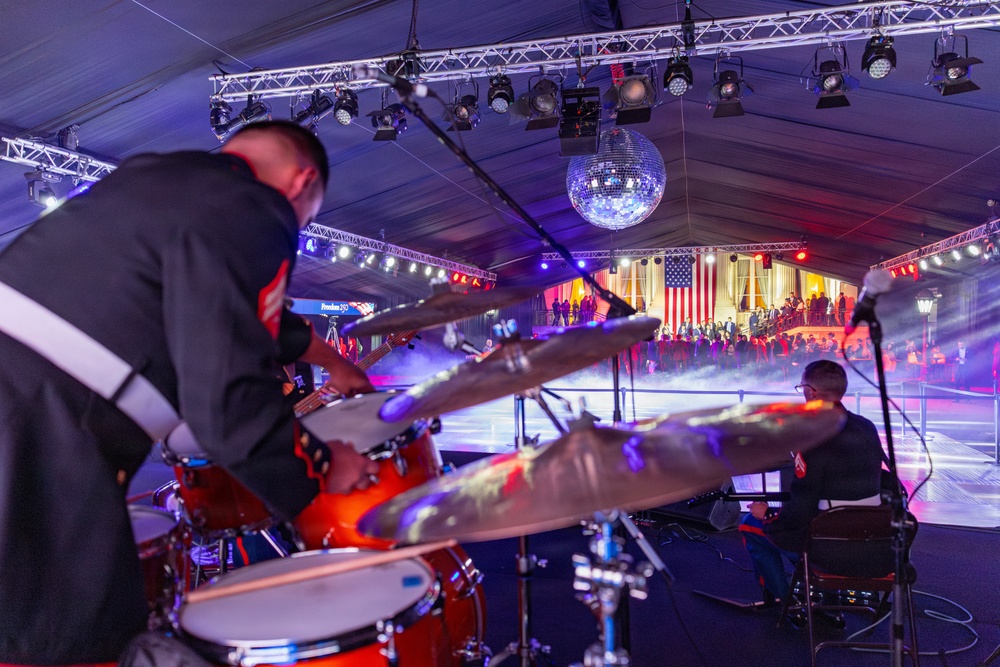 Marine Forces Reserve Band performs at U.S. Embassy Buenos Aires Independence Day celebration