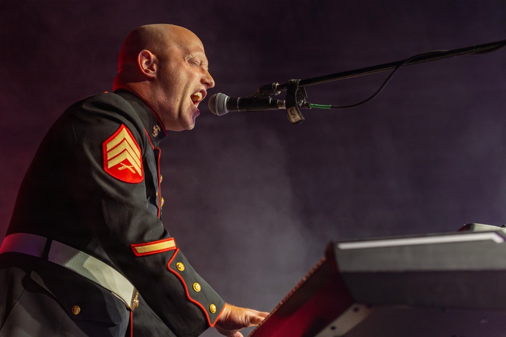Marine Forces Reserve Band performs at U.S. Embassy Buenos Aires Independence Day celebration