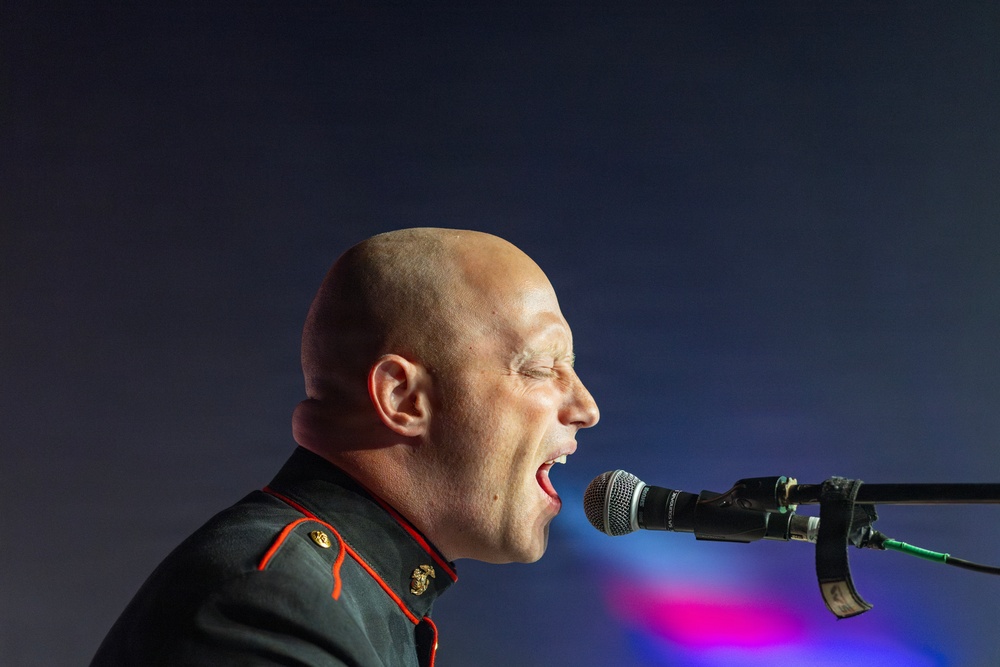 Marine Forces Reserve Band performs at U.S. Embassy Buenos Aires Independence Day celebration