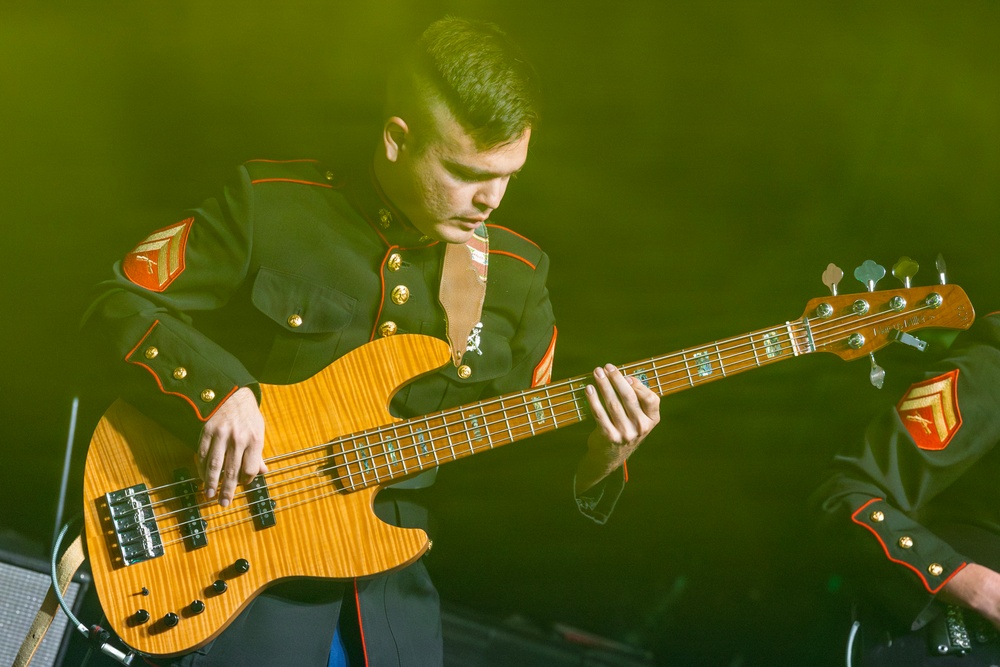 Marine Forces Reserve Band performs at U.S. Embassy Buenos Aires Independence Day celebration