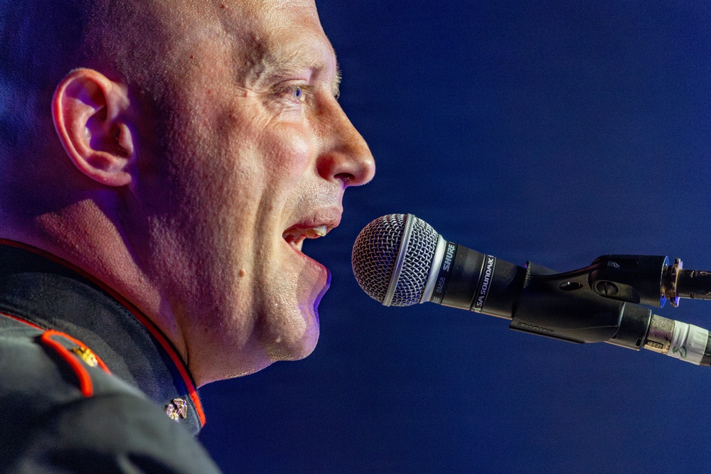 Marine Forces Reserve Band performs at U.S. Embassy Buenos Aires Independence Day celebration