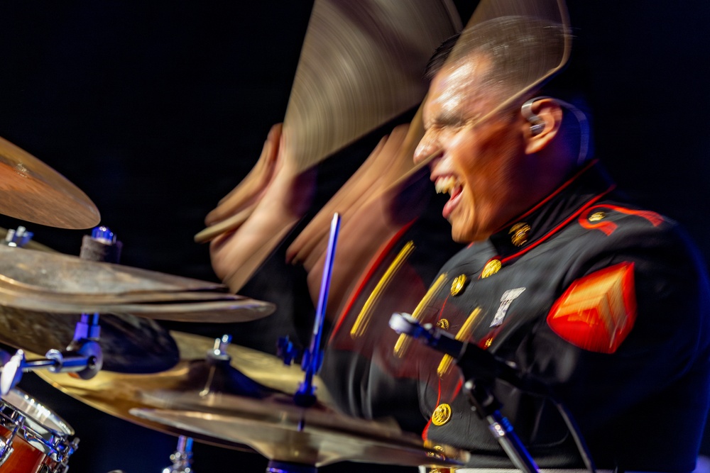 Marine Forces Reserve Band performs at U.S. Embassy Buenos Aires Independence Day celebration