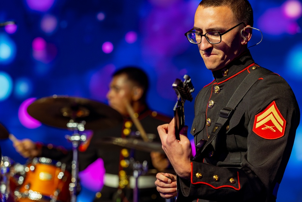 Marine Forces Reserve Band performs at U.S. Embassy Buenos Aires Independence Day celebration