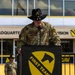 1st Cavalry Division Conducts Retreat Ceremony Honoring Outgoing Leaders at Fort Hood