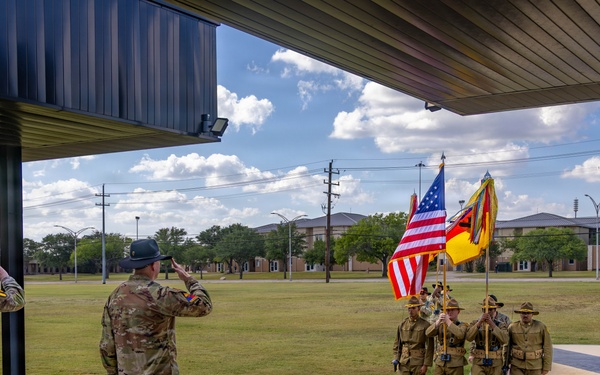 1st Cavalry Division Conducts Retreat Ceremony Honoring Outgoing Leaders at Fort Hood