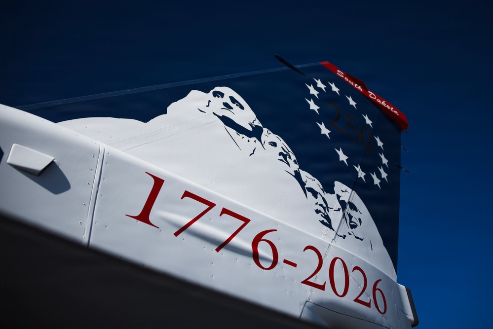 114th Fighter Wing's 250th Anniversary Tail