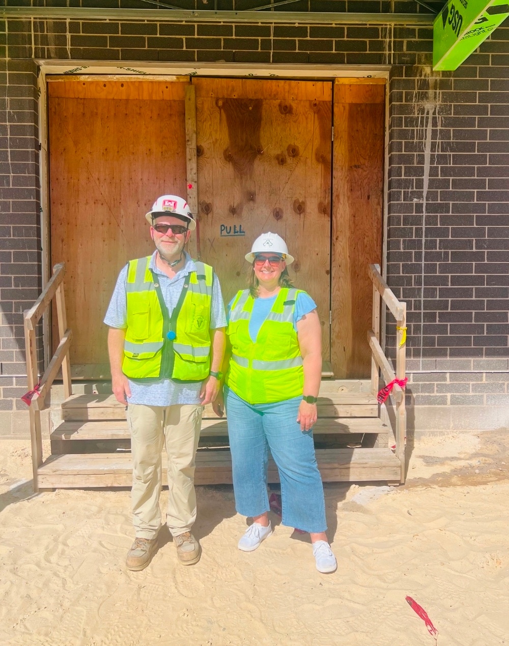 Fort McCoy leadership reviews progress on $55 Million Officer Quarters Project