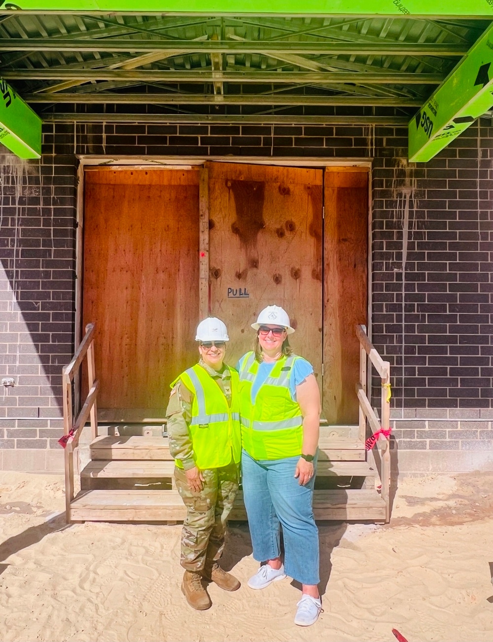 Fort McCoy leadership reviews progress on $55 Million Officer Quarters Project