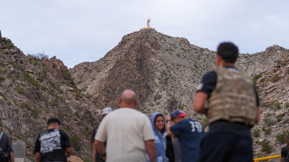 1st AD CAB holds spiritual forgiveness hike