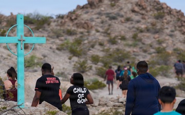 1st AD CAB holds spiritual forgiveness hike