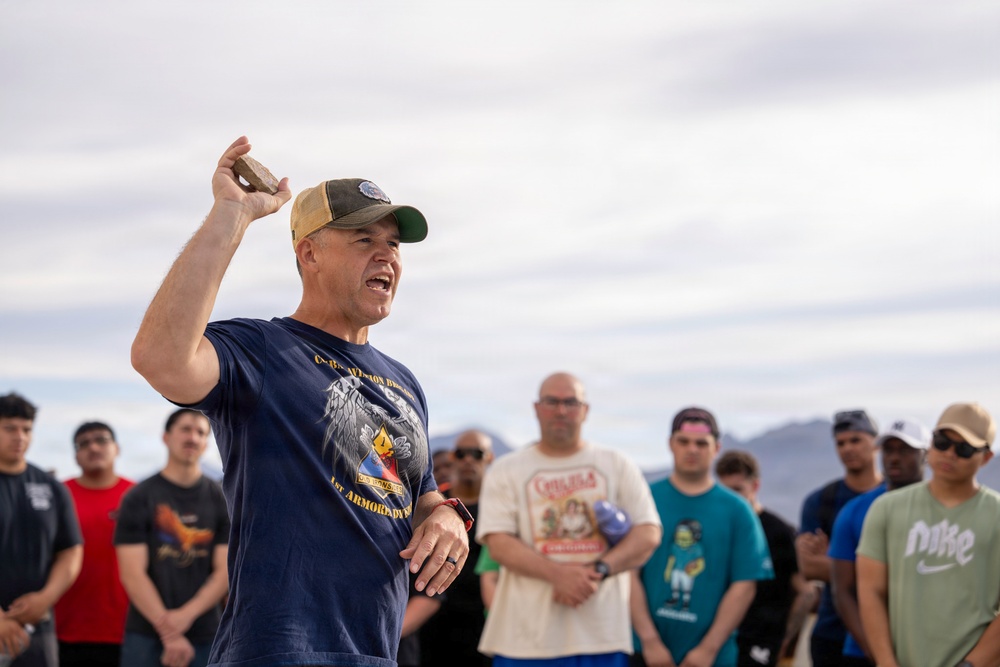 1st AD CAB holds spiritual forgiveness hike