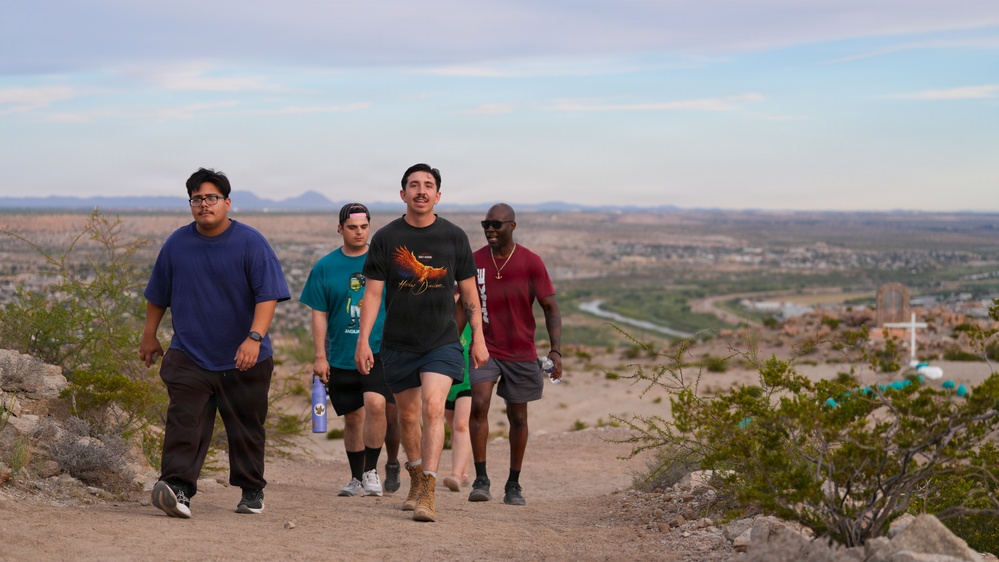 1st AD CAB holds spiritual forgiveness hike